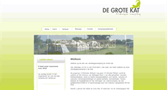 Desktop Screenshot of degrotekat.nl